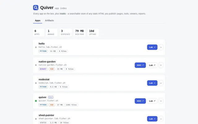 Quiver preview